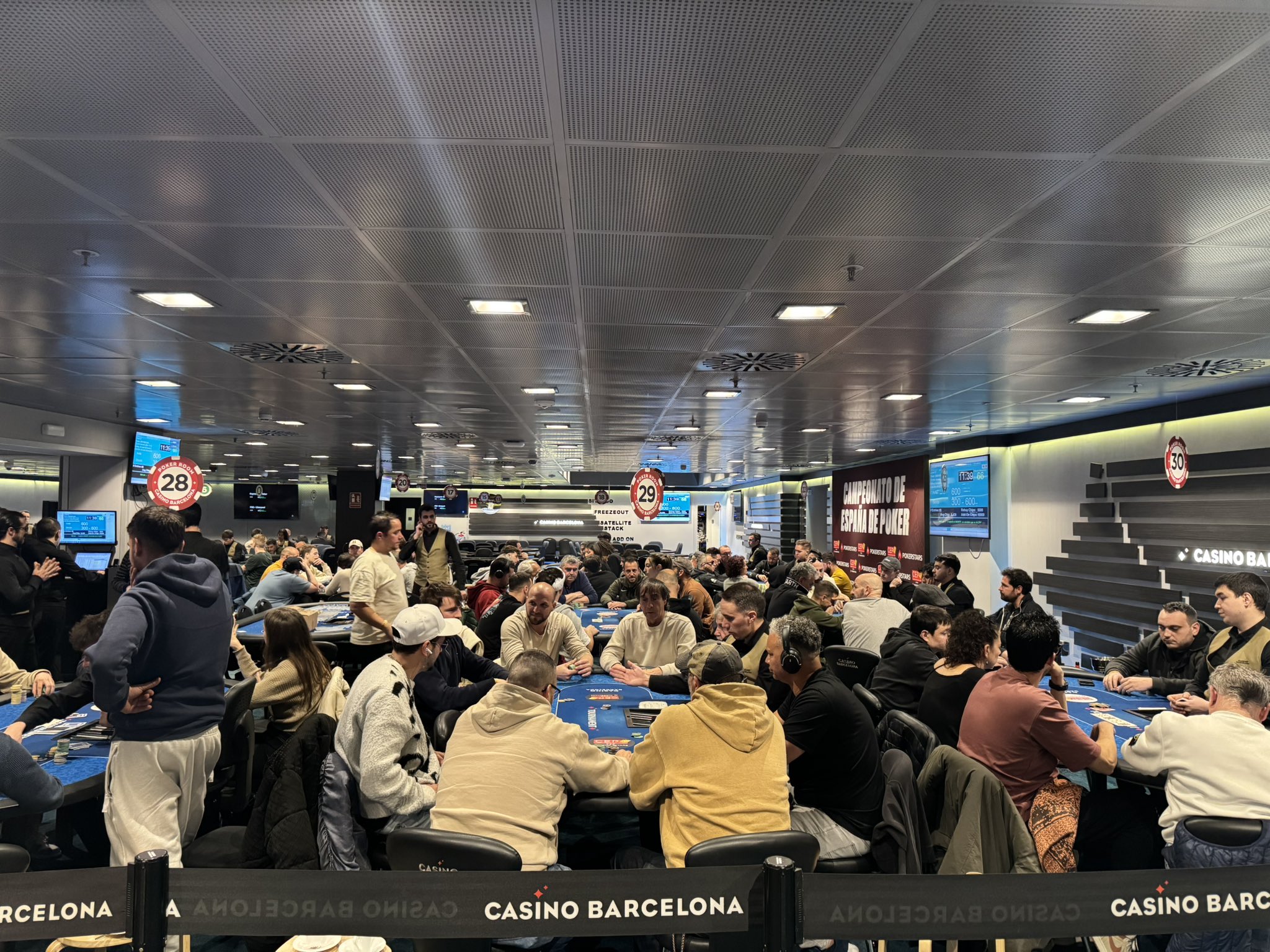 Comienza la XVIII edición del CEP por Pokerstars en Casino Barcelona